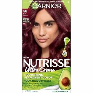 Garnier Nutrisse Ultra Crème Hair Color, Rich Auburn NWT SEALED IN BOX